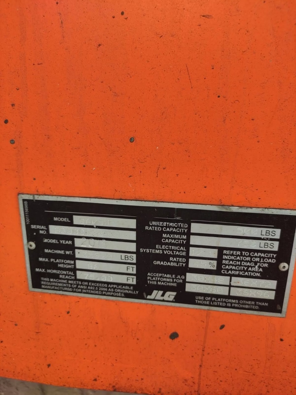 Sold - Telescopic Boom Lift - View 2